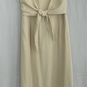 Tommy Bahama Cream Strapless Dress